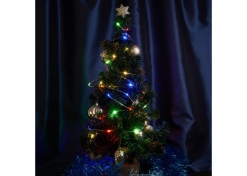 Светодиодная гирлянда Feron Линейная Роса 230V разноцветная 8 режимов CL578 48621