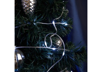 Светодиодная гирлянда Feron Линейная Роса 230V 5000K холодный белый 8 режимов CL579 48623