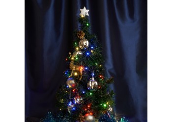 Светодиодная гирлянда Feron Линейная Нить 230V разноцветная 8 режимов CL582 48633