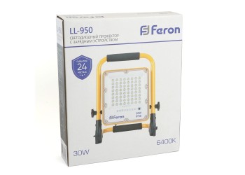 Светодиодный прожектор Feron LL-950 30W 6400K 48675