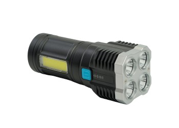 Фонарь ручной Feron TH2409 с аккумулятором USB ZOOM 48789