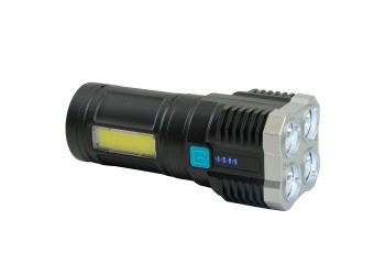 Фонарь ручной Feron TH2409 с аккумулятором USB ZOOM 48789