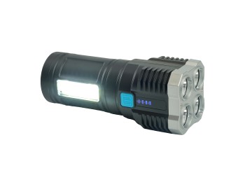 Фонарь ручной Feron TH2409 с аккумулятором USB ZOOM 48789