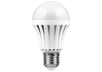 Лампа светодиодная аккумуляторная Feron E27 9W 6500K матовая EL116 48979