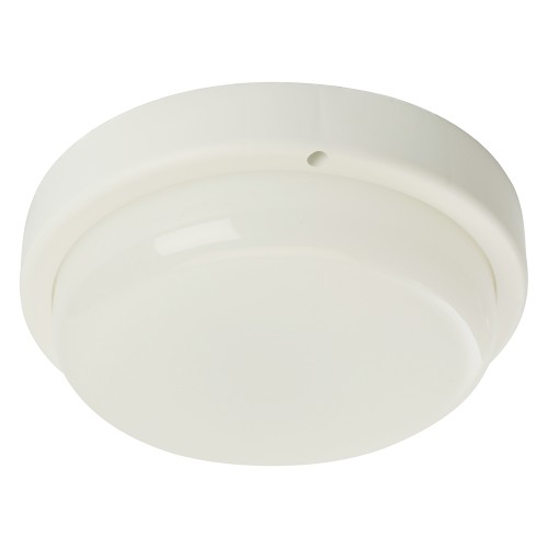 Светильник светодиодный пылевлагозащищённый с оптико- акустическим датчиком Feron AL3008 в пластиковом корпусе 18W 4000K 220V IP65 белый 48997, купить в Минске по самой низкой цене