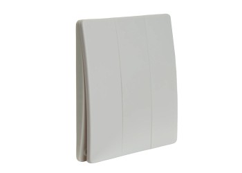 Выключатель трехклавишный беспроводной Feron Smart белый TM93 51022