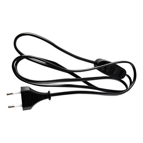 Сетевой шнур с выключателем, 230V 1,9м черный, KF-HK-1-2, купить в Минске по самой низкой цене