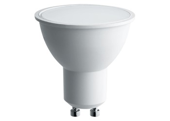 Лампа светодиодная диммируемая Feron GU10 9W 4000K матовая LB-561 51062