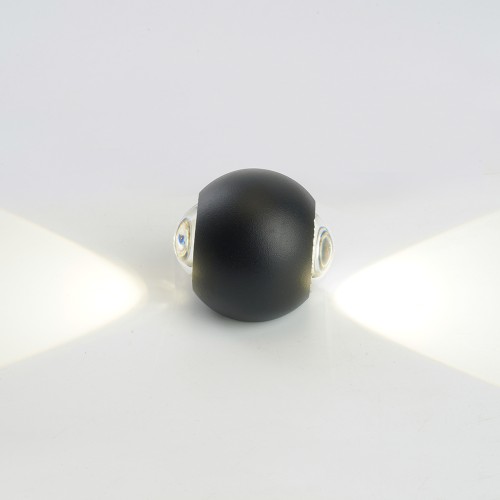 Светодиодный светильник стационарный Feron AL51 2*1W 4000K черный 51130, купить в Минске по самой низкой цене