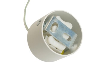 Светильник потолочный Feron ML1008 Barrel LUNA levitation на подвесе MR11 35W 230V, белый 40*250 51376