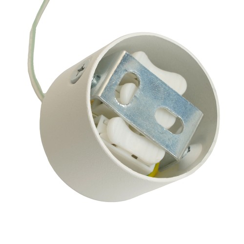 Светильник потолочный Feron ML1008 Barrel LUNA levitation на подвесе MR11 35W 230V, белый 40*250 51376, купить в Минске по самой низкой цене