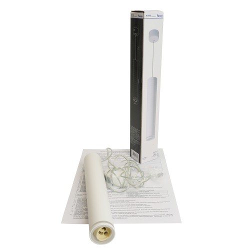 Светильник потолочный Feron ML1008 Barrel LUNA levitation на подвесе MR11 35W 230V, белый 40*250 51376, купить в Минске по самой низкой цене