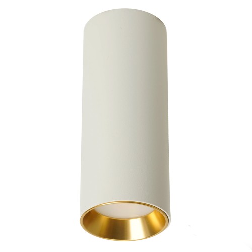 Светильник потолочный Feron ML101 Barrel MR11 GU10 35W 230V,  белый + золото 51378, купить в Минске по самой низкой цене