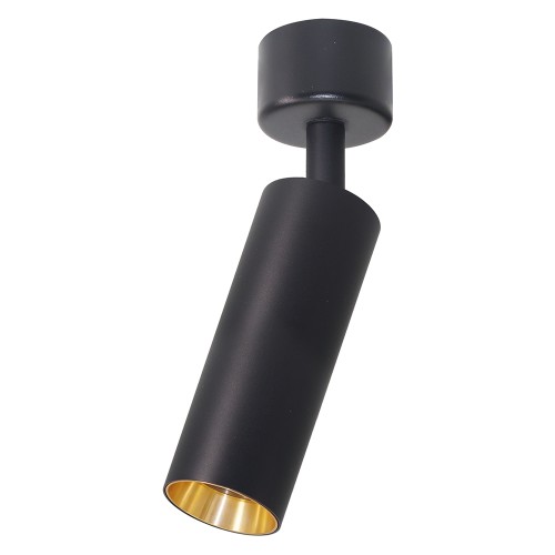 Светильник Feron ML1011 настенно-потолочный под лампу GU10, черный + золото 51381, купить в Минске по самой низкой цене