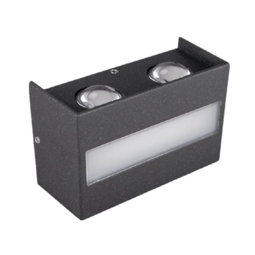 Светильник уличный светодиодный Feron DH901, 8W, 700Lm, 3000K, черный, купить в Минске по самой низкой цене