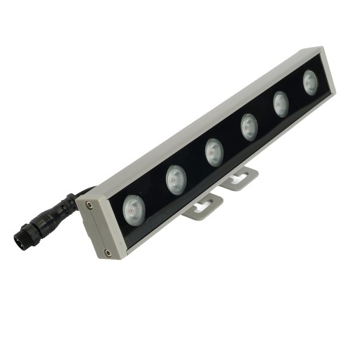 LL-893 Светодиодный линейный прожектор для подсветки стен, красный, 250*40*25mm, 6W DC24V, IP65 51567, купить в Минске по самой низкой цене