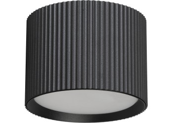 Светильник потолочный Feron HL458  Barrel ARIA 12W, 230V, GX53, черный