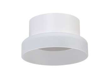 Светильник потолочный Feron HL460 Barrel OPAL 12W, 230V, GX53, белый