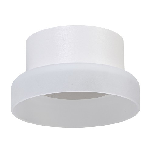 Светильник потолочный Feron HL460 Barrel OPAL 12W, 230V, GX53, белый, купить в Минске по самой низкой цене