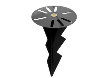 ДГ-03 Держатель грунтовый для ландшафтных светильников-столбиков, черный