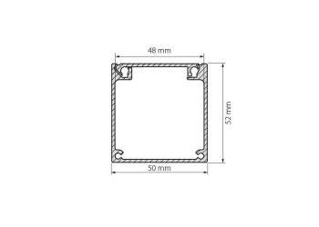 Профиль Arlight BOX52-2000 ANOD 017356