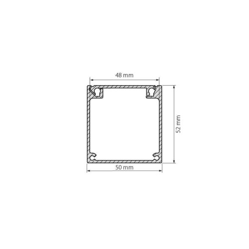 Профиль Arlight BOX52-2000 ANOD 017356, купить в Минске по самой низкой цене