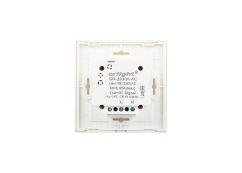 Панель управления Arlight Sens SR-2830A-RF-IN White 017858