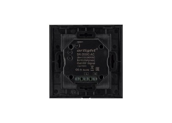 Панель управления Arlight Sens SR-2830C-AC-RF-IN Black 019062