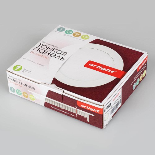 Встраиваемый светодиодный светильник Arlight DL-120M-9W White 020105, купить в Минске по самой низкой цене