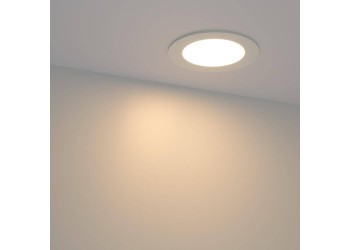 Встраиваемый светодиодный светильник Arlight DL-120M-9W Warm White 020107