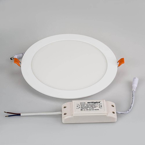 Встраиваемый светодиодный светильник Arlight DL-225M-21W White 020117, купить в Минске по самой низкой цене