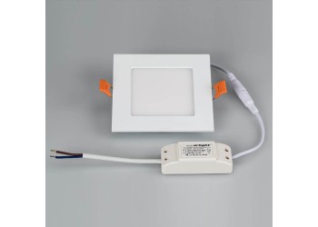 Встраиваемый светодиодный светильник Arlight DL-120x120M-9W Warm White 020127