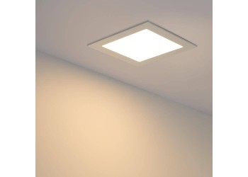 Встраиваемый светодиодный светильник Arlight DL-172x172M-15W White 020131