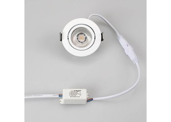 Мебельный светодиодный светильник Arlight LTM-R65WH 5W Day White 10deg 020767