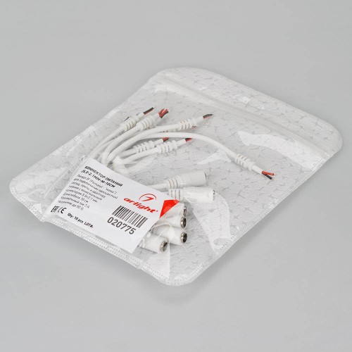Коннектор питания Arlight J5.5-2.1mm-M-10cm 020775, купить в Минске по самой низкой цене