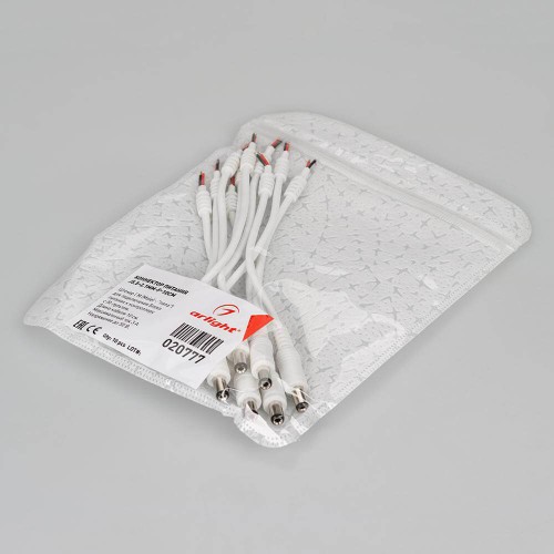 Коннектор питания Arlight J5.5-2.1mm-F-10cm 020777, купить в Минске по самой низкой цене