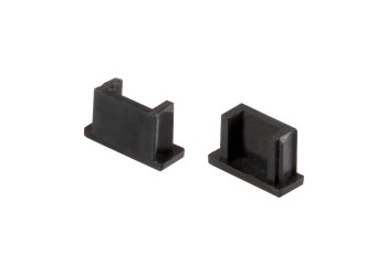 Заглушка Arlight Mic черная глухая 020919