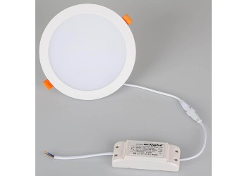 Встраиваемый светодиодный светильник Arlight DL-BL180-18W White 021439