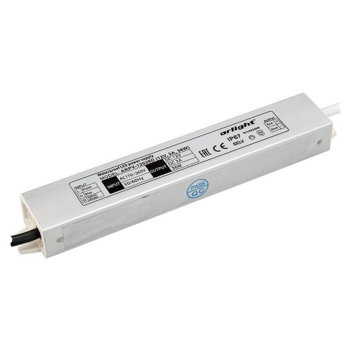 Блок питания Arlight ARPV-36D 12V 36W IP67 3A 022408, купить в Минске по самой низкой цене