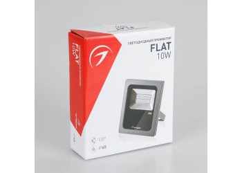 Прожектор светодиодный Arlight 10W 6400K AR-FLG-Flat-10W-220V White 022573