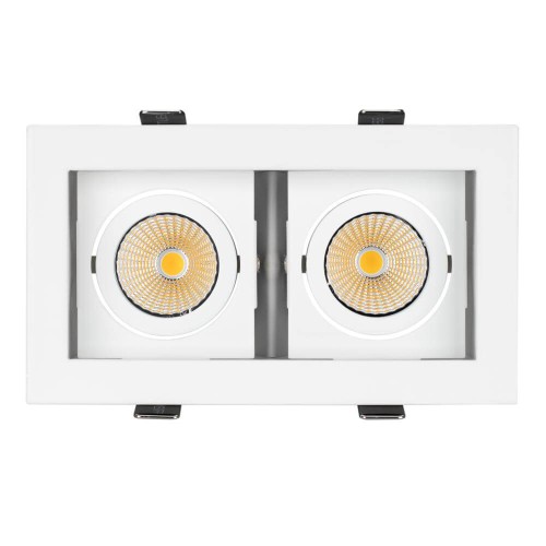 Встраиваемый светодиодный светильник Arlight CL-Kardan-S180x102-2x9W Warm 024127, купить в Минске по самой низкой цене