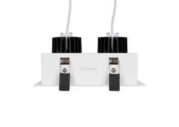 Встраиваемый светодиодный светильник Arlight CL-Kardan-S180x102-2x9W Warm 024127