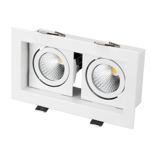 Встраиваемый светодиодный светильник Arlight CL-Kardan-S180x102-2x9W Warm 024127, купить в Минске по самой низкой цене