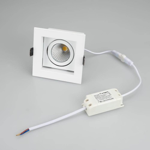 Встраиваемый светодиодный светильник Arlight CL-Kardan-S102x102-9W Warm 024137, купить в Минске по самой низкой цене