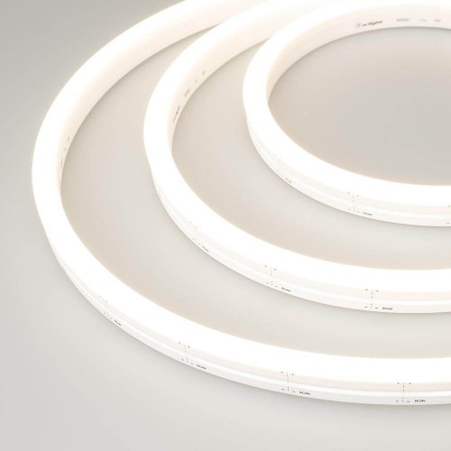Гибкий неон Arlight 9.6W/m 120LED/m 2835SMD дневной белый 5M ARL-Moonlight-1712-Side 24V Day 025541, купить в Минске по самой низкой цене