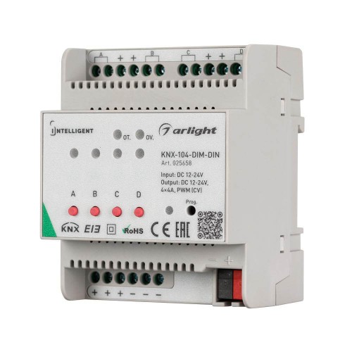 Диммер Arlight KNX-104-Dim-DIN 025658, купить в Минске по самой низкой цене
