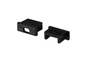 Заглушка Arlight Mic черная с отверстием 026181