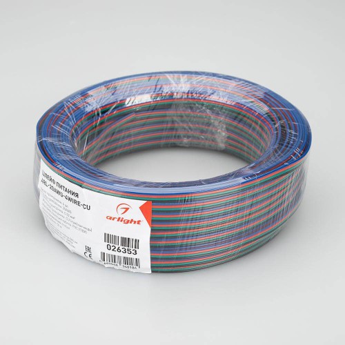 Шлейф Arlight ARL-20AWG-4Wire-CU 026353, купить в Минске по самой низкой цене