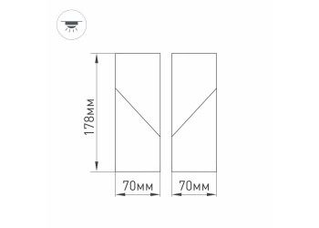 Светодиодный спот Arlight SP-Twist-Surface-S60x60-12W Warm3000 026467
