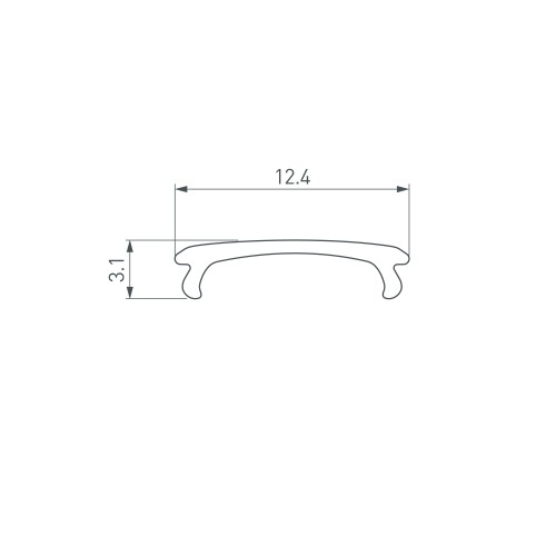 Рассеиватель Arlight ALM-W13-2020 Frost 026748(1), купить в Минске по самой низкой цене